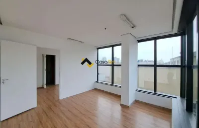 Sala comercial para locação em são bernardo do campo, centro, 1 banheiro, 1 vaga
