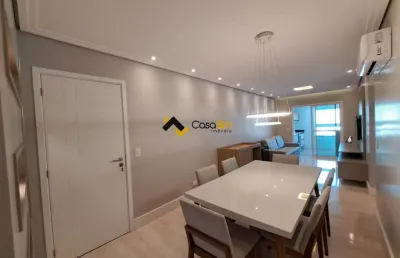 Apartamento para venda em praia grande, canto do forte, 3 dormitórios, 2 suítes, 3 banheiros, 2 vagas