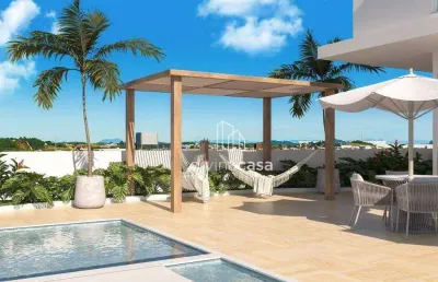 Apartamento com 3 dormitórios à venda, 109 m² por r$ 1.479.360,96 - tabuleiro - barra velha/sc