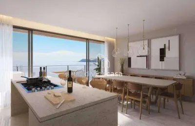Apartamento com 4 dormitórios à venda, 350 m² por r$ 4.094.606,72 - centro - penha/sc