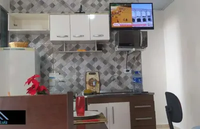 Casa kitnet  mobiliada   para locação-  taboão da serra