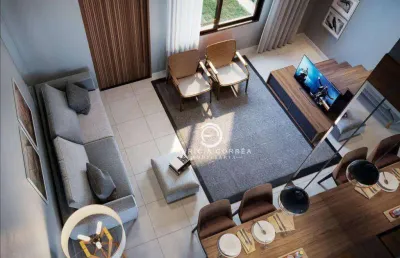 Sobrado com 3 dormitórios à venda, 90 m² por r$ 425.000,00 - condominio jardins do parque castanheiras - taubaté/sp