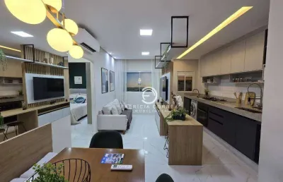 Apartamento com 2 dormitórios à venda, 46 m² por r$ 284.000,00 - residencial san marino - taubaté/sp