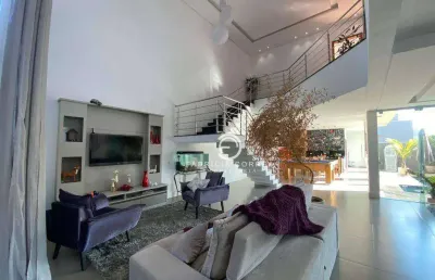 Sobrado com 3 dormitórios à venda, 270 m² por r$ 1.380.000,00 - condomínio residencial tecoara - taubaté/sp