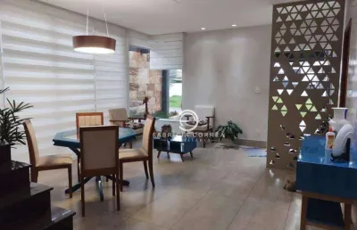 Sobrado com 3 dormitórios à venda, 214 m² por r$ 1.850.000,00 - condomínio ouro ville - taubaté/sp