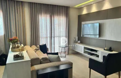 Apartamento com 2 dormitórios à venda, 82 m² por r$ 570.000,00 - residencial cyan - taubaté/sp