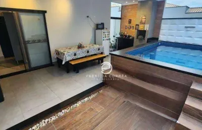 Casa com 3 dormitórios à venda, 178 m² por r$ 1.200.000,00 - condomínio morada do visconde - tremembé/sp
