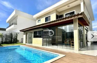 Sobrado com 3 dormitórios à venda, 252 m² por r$ 1.600.000,00 - condomínio ouro ville - taubaté/sp