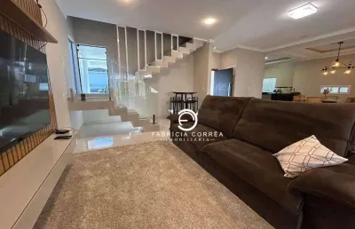 Sobrado com 4 dormitórios à venda, 370 m² por r$ 3.500.000,00 - condomínio san marco - taubaté/sp