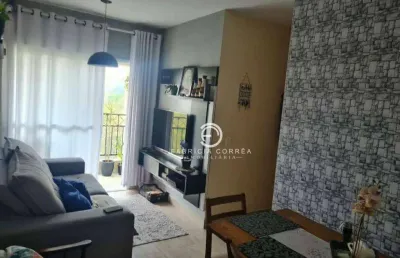 Apartamento com 3 dormitórios à venda, 70 m² por r$ 405.000,00 - residencial bosque independência - taubaté/sp