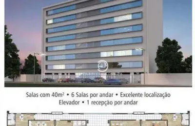 Sala para alugar, 240 m² por r$ 10.500,00/mês - bosque flamboyant - taubaté/sp