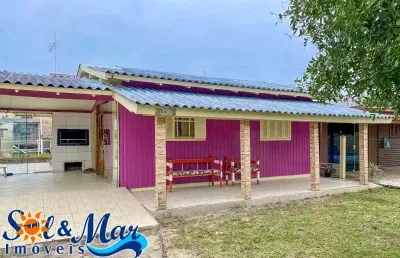 C327 linda casa mista,  à venda, em região de moradores/imbé