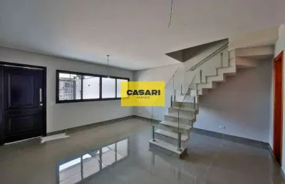 Sobrado com 3 dormitórios à venda, 130 m² por r$ 850.000 - vila eldízia - santo andré/sp
