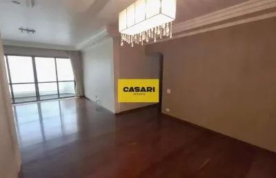 Apartamento de 140m² com 3 dorms (1 suíte), varanda e 2 vagas – centro de são bernardo