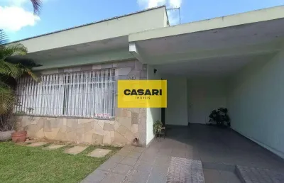 Casa com 3 dormitórios à venda, 126 m² - paraíso - santo andré/sp