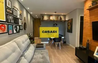 Apartamento à venda no bairro centro – são bernardo do campo | 3 dormitórios, suíte, varanda gourmet e 2 vagas