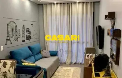 Apartamento com 3 dormitórios à venda, 75 m²- vila floresta - santo andré/sp