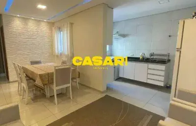 Cobertura à venda com 3 dormitórios e 160m² no casa branca - santo andré/sp