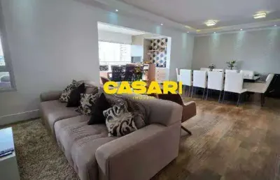 Apartamento à venda, andar alto, vista piscina – 155 m² – 3 suítes – condomínio domo life – centro, são bernardo do campo/sp