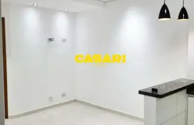 Apartamento com 2 dormitórios e 1 vaga – jardim cristiane, santo andré