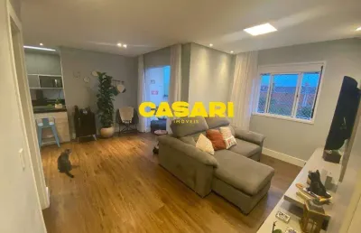 Apartamento com 2 dormitórios à venda, 72 m² - centro - são bernardo do campo/sp