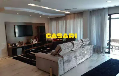 Apartamento com 4 dormitórios à venda, 400 m² por r$ 2.200.000,00 - centro - são bernardo do campo/sp