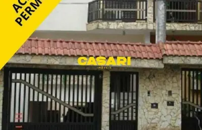 Sobrado com 4 dormitórios à venda, 362 m² - centro - são bernardo do campo/sp