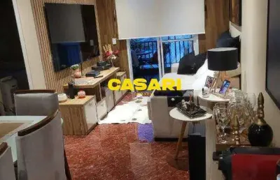 Apartamento com 2 dormitórios à venda, 60 m² - rudge ramos - são bernardo do campo/sp