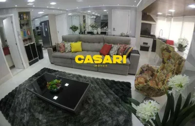 Apartamento com 3 dormitórios à venda, 130 m² - centro - santo andré/sp