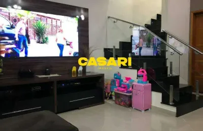 Sobrado à venda, 162 m² por r$ 950.000,00 - dos casa - são bernardo do campo/sp