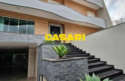 Casa com 6 dormitórios à venda, 600 m² - parque anchieta - são bernardo do campo/sp