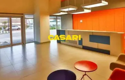 Flat mobiliado à venda com 1 dormitório e vaga – 18 m² vila homero thon - santo andré/sp