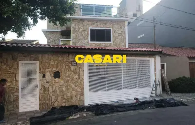 Sobrado com 4 dormitórios à venda, 490 m² - cerâmica - são caetano do sul/sp