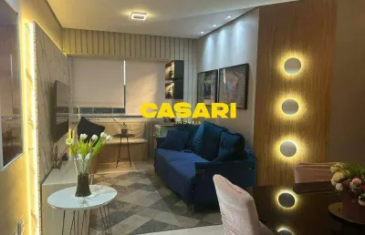 Apartamento com 3 dormitórios à venda, 77 m² - baeta neves - são bernardo do campo/sp