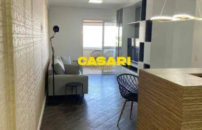 Apartamento mobiliado com 3 dormitórios para alugar no casa branca – santo andré/sp