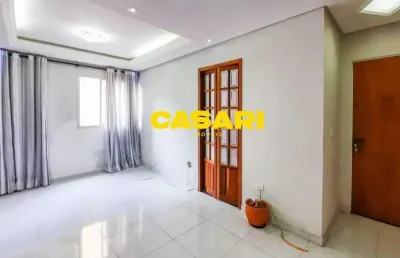 Apartamento com 2 dormitórios à venda, 57 m² - demarchi - são bernardo do campo/sp