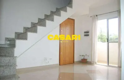 Cobertura com 2 dormitórios à venda, 112 m² - rudge ramos - são bernardo do campo/sp