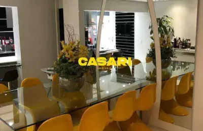 Apartamento com 3 dormitórios à venda, 158 m² - vila gonçalves - são bernardo do campo/sp