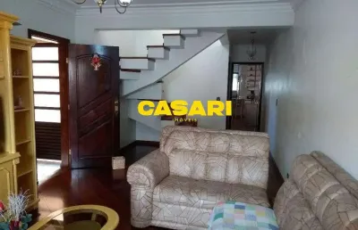 Sobrado com 3 dormitórios à venda, 245 m² - jardim las vegas - santo andré/sp