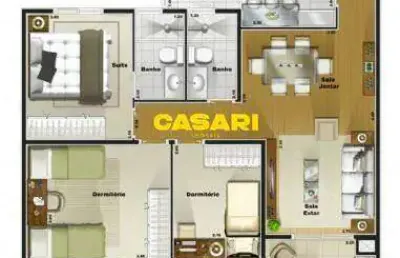 Apartamento à venda, 71 m² por r$ 580.000,00 - anchieta - são bernardo do campo/sp