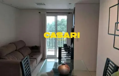 Apartamento com 3 dormitórios à venda, 60 m² - planalto - são bernardo do campo/sp