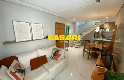 Cobertura com 3 dormitórios à venda, 134 m² por r$ 910.000,00 - centro - são bernardo do campo/sp