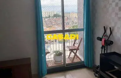 Apartamento com 2 dormitórios à venda, 49 m² - planalto - são bernardo do campo/sp