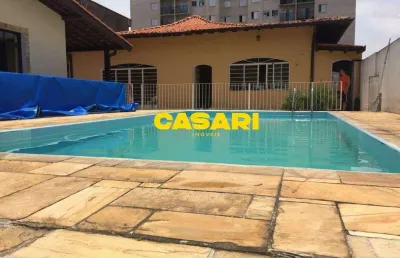 Casa térrea com 4 dormitórios, piscina e amplo terreno à venda – diadema/sp