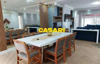 Casa com 4 dormitórios à venda, 276 m² - rudge ramos - são bernardo do campo/sp