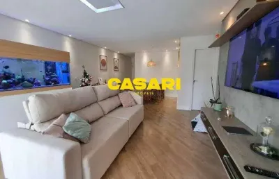 Apartamento com 2 dormitórios à venda, 101 m² - centro - são bernardo do campo/sp