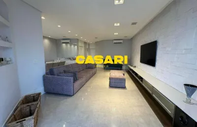Apartamento alto padrão 4 suítes mobiliado com área gourmet e 4 vagas – são bernardo do campo