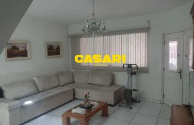 Sobrado 3 dormitórios com suíte à venda no jardim las vegas, santo andré – 205m² com churrasqueira