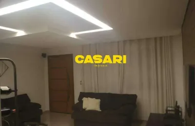 Sobrado com 3 dormitórios à venda, 188 m² - parque terra nova ii - são bernardo do campo/sp