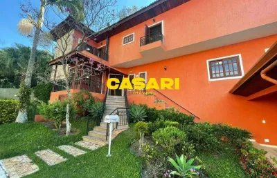 Sobrado com 5 dormitórios, 470 m² - venda por r$ 4.799.000,00 ou aluguel por r$ 21.733,86/mês - jardim hollywood - são bernardo do campo/sp